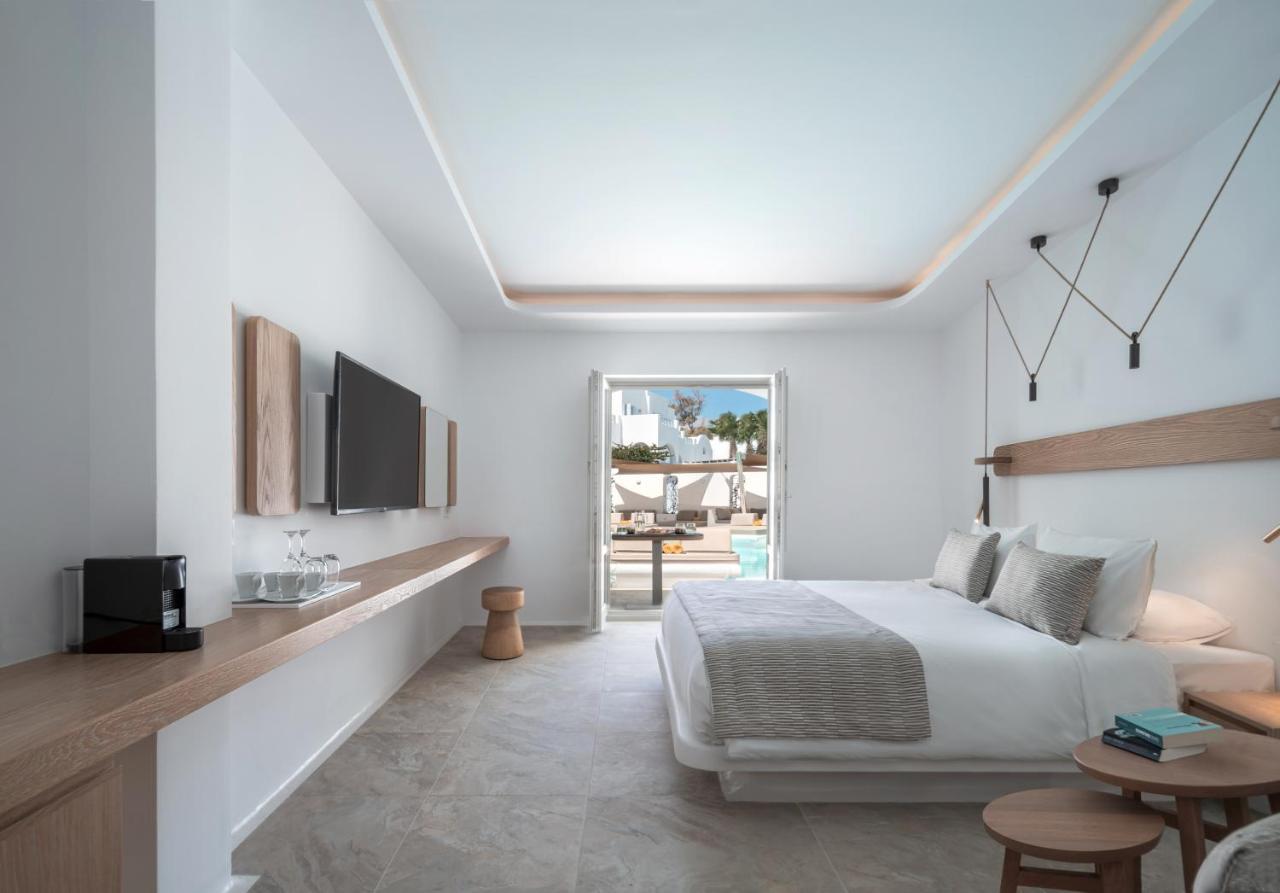 Santorini Kastelli Resort Kamári Dış mekan fotoğraf Deluxe Room with Sea View