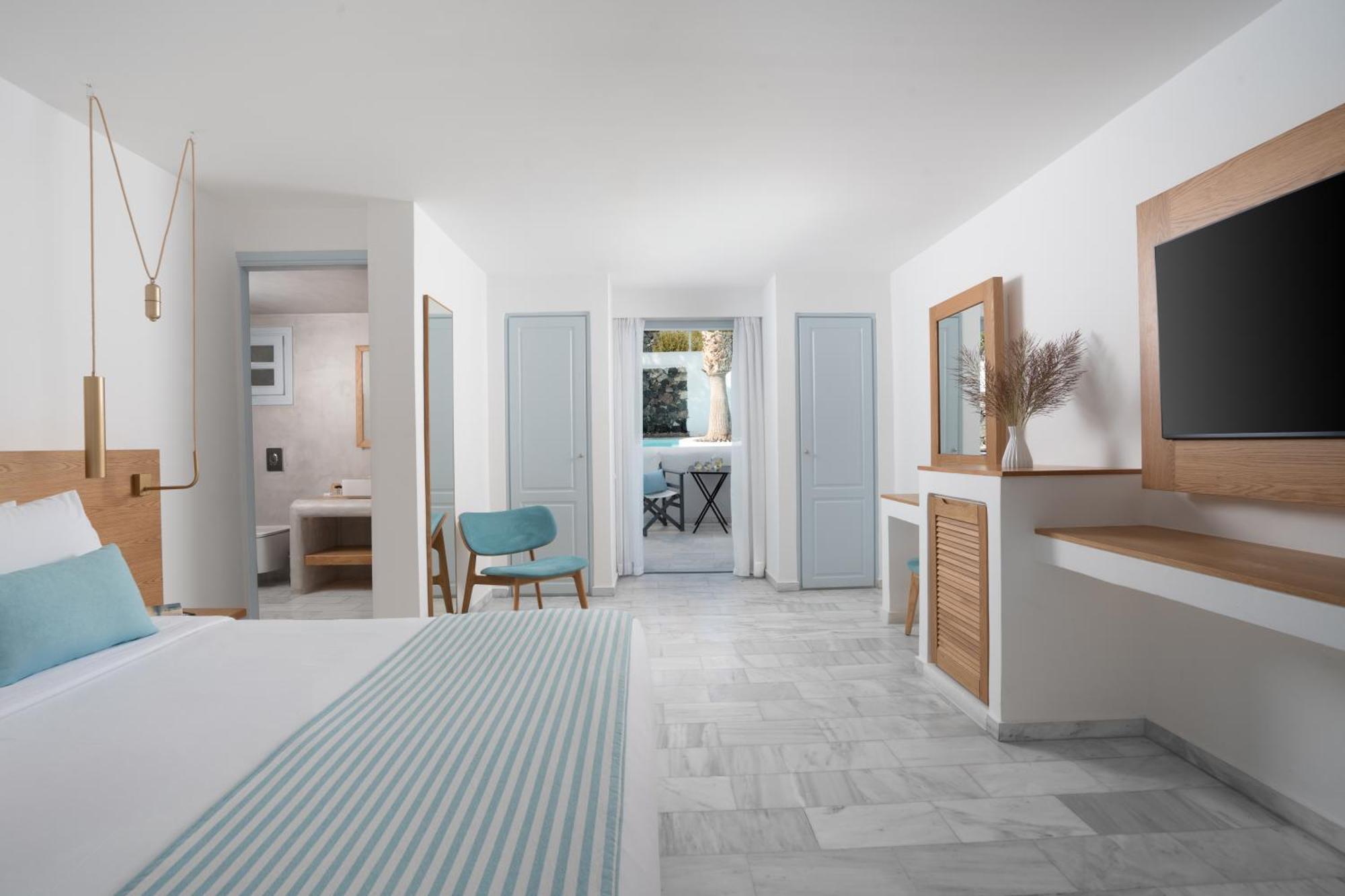 Santorini Kastelli Resort Kamári Dış mekan fotoğraf Deluxe Room