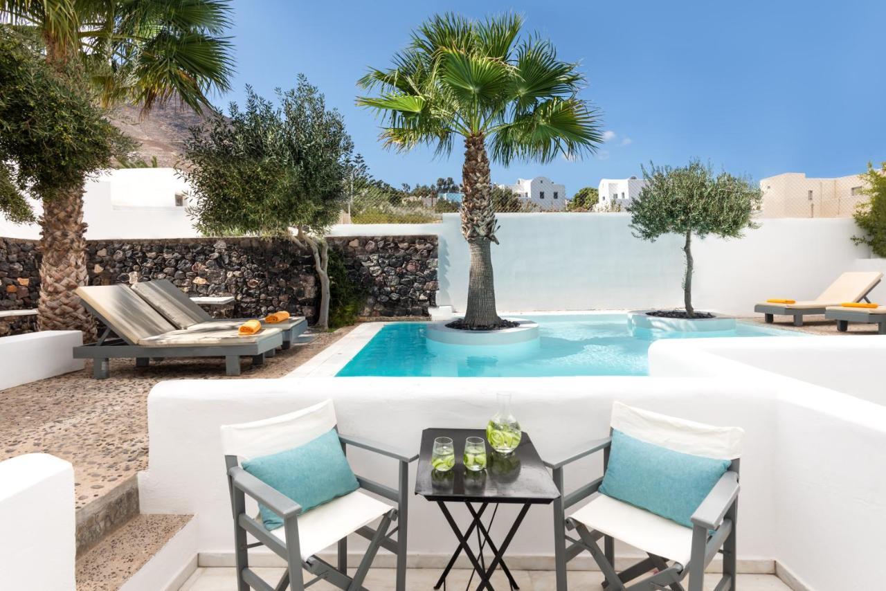 Santorini Kastelli Resort Kamári Dış mekan fotoğraf